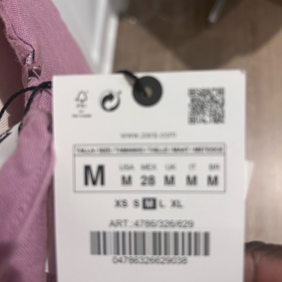 LINEN HALTER DRESS - Picture 5 of 8